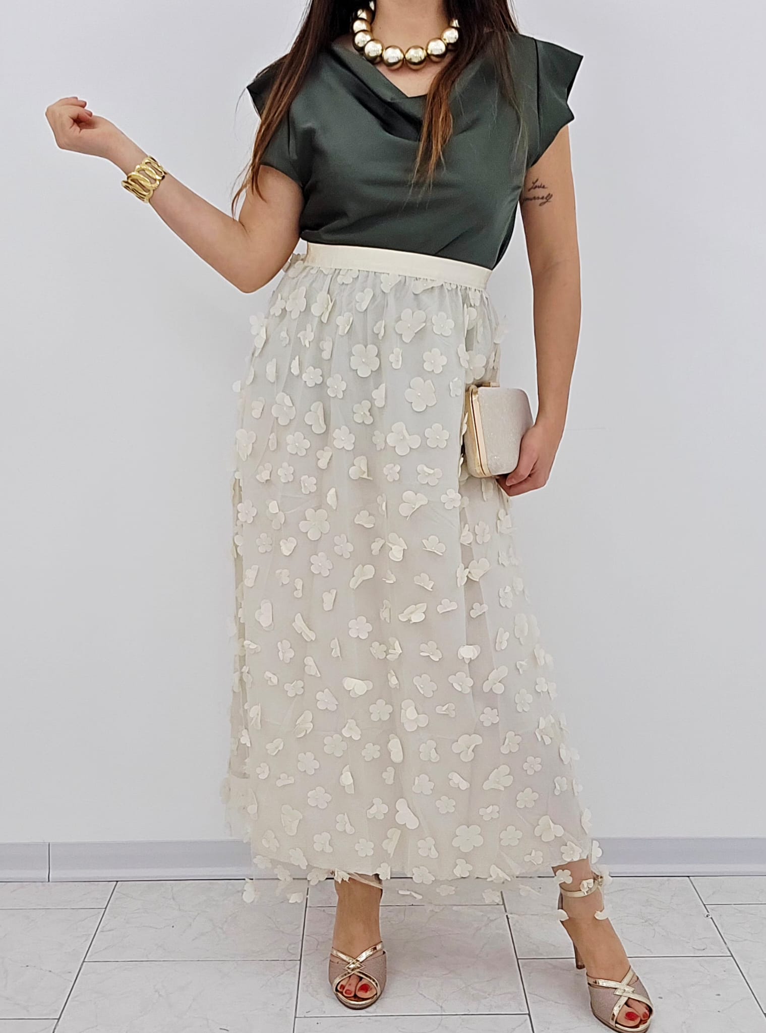 GONNA TULLE OCEANIA DFH32